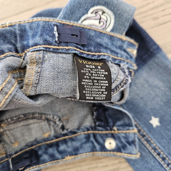 Vigoss girls Jagger ankle skinny Jean Size 5 - Picture 7 of 8